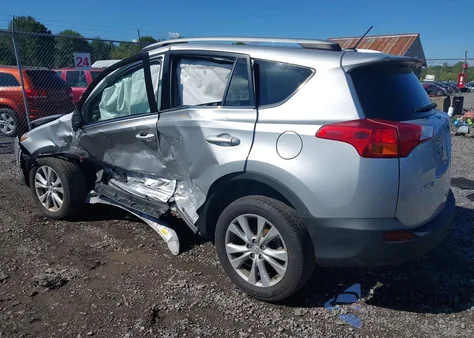 2013 Toyota Rav4 Limited z USA, uszkodzony, nr VIN 2T3DFREV0DW061021